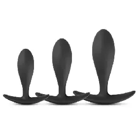 Analplug Set ‘Rund konisch‘
