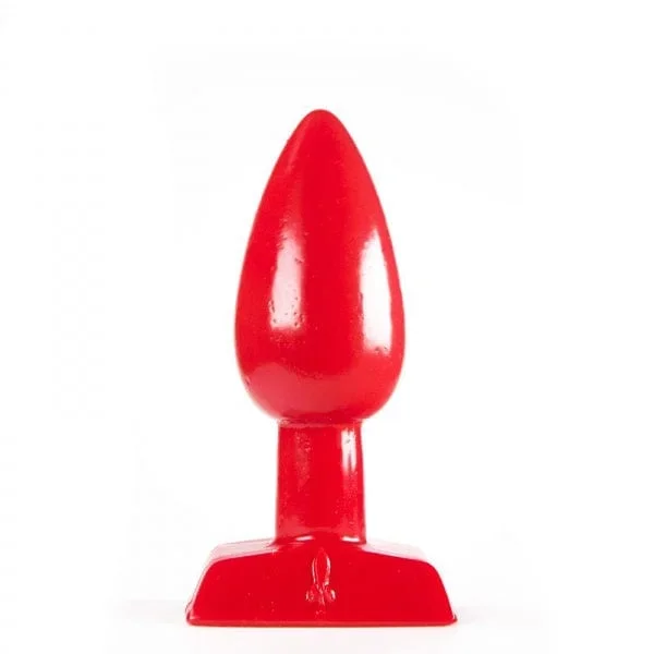 Analplug Speerspitze rot 11 x 5 cm