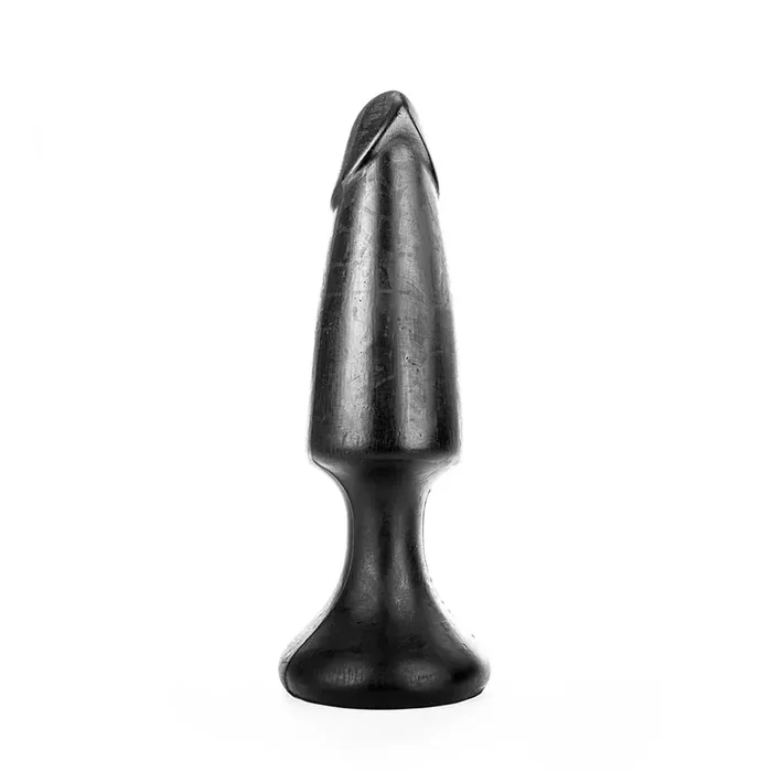 Analplug spitz mit ‘Eichel‘ schwarz