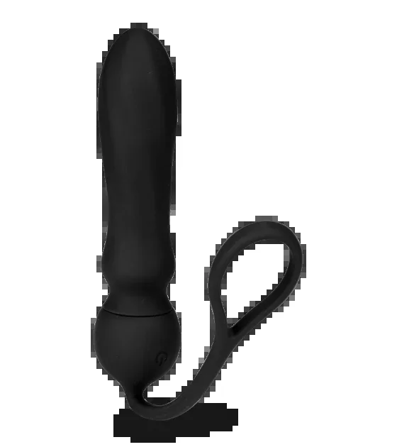 Analvibrator mit Penisring Adele