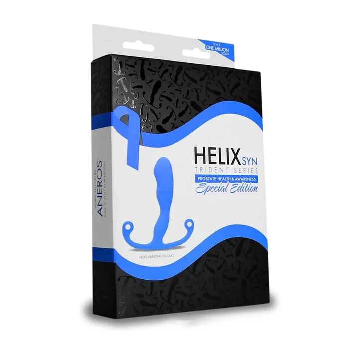 Aneros Special Edition Helix Syn Trident Series Prostate Stimulator – Blue