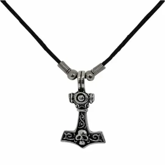Anhänger – Hammer mit Schädel