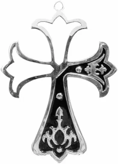 Anhänger – Kreuz mit Tribal