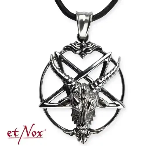 Anhänger ‘Baphomet‘ Edelstahl