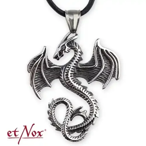 Anhänger ‘Dragon‘ Edelstahl