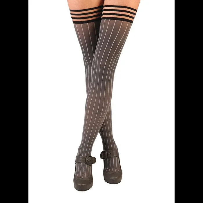 Annabelle – Thigh High – C – Grey