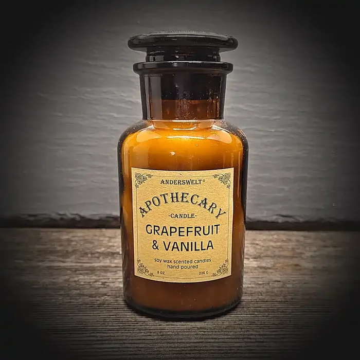 Apothecary Candle Grapefruit & Vanilla