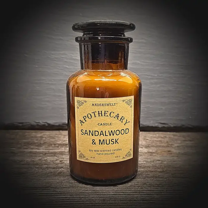 Apothecary Candle Sandalwood & Musk