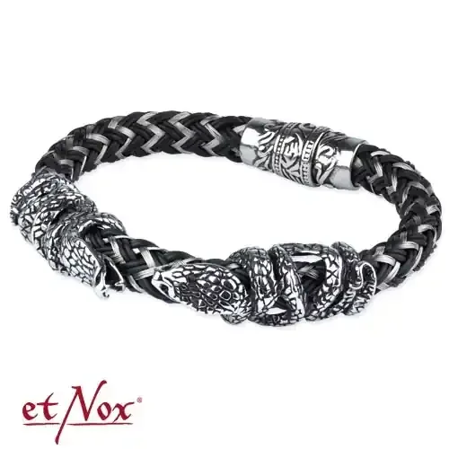 Armband ‘Cobra‘ Edelstahl