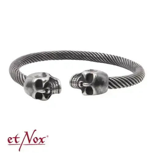 Armband Double Skull