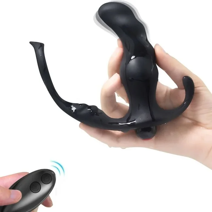 Armony – Knight Vibrator Anal Prostata – Ring Fernbedienung Schwarz
