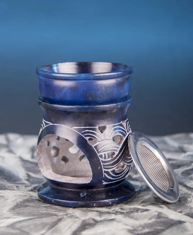 Aromalampe „Keltischer Knoten“ mit Sieb