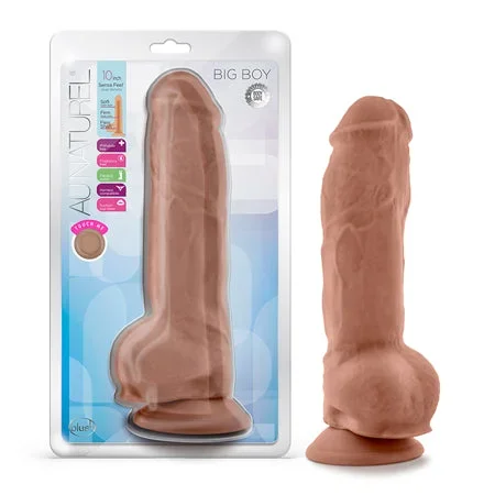 Au Naturel – Big Boy – 10 Inch Dildo – Mocha