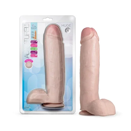 Au Naturel – Huge – 10 Inch Dildo – Vanilla