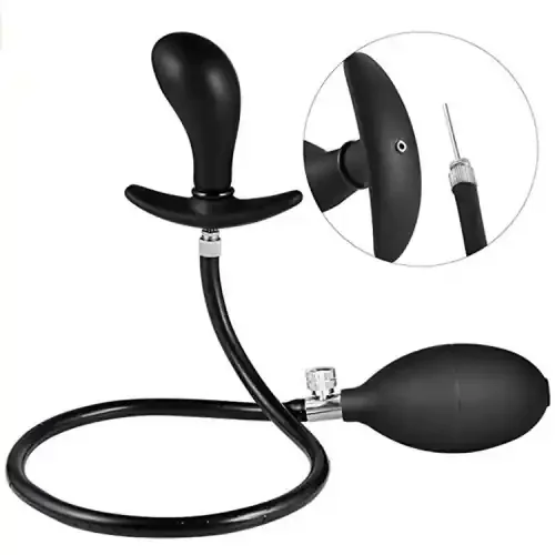 Aufblasbarer Buttplug