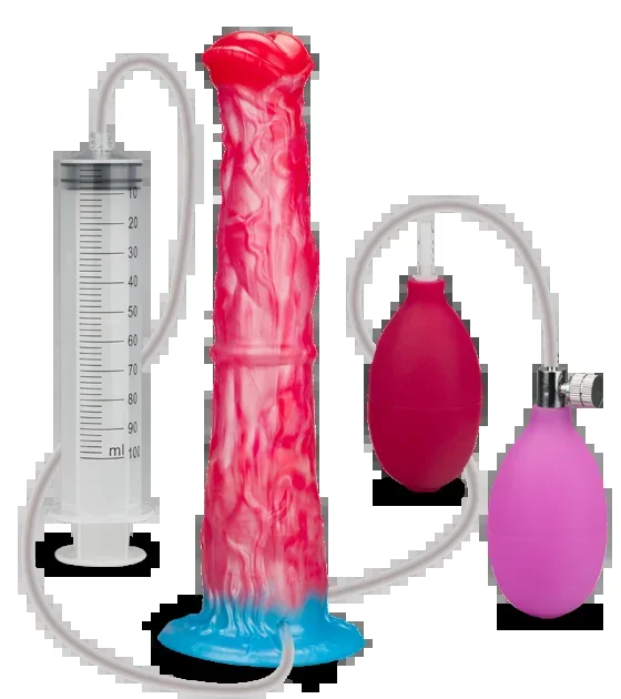 Aufblasbarer Pferde-Spritzdildo 27 cm