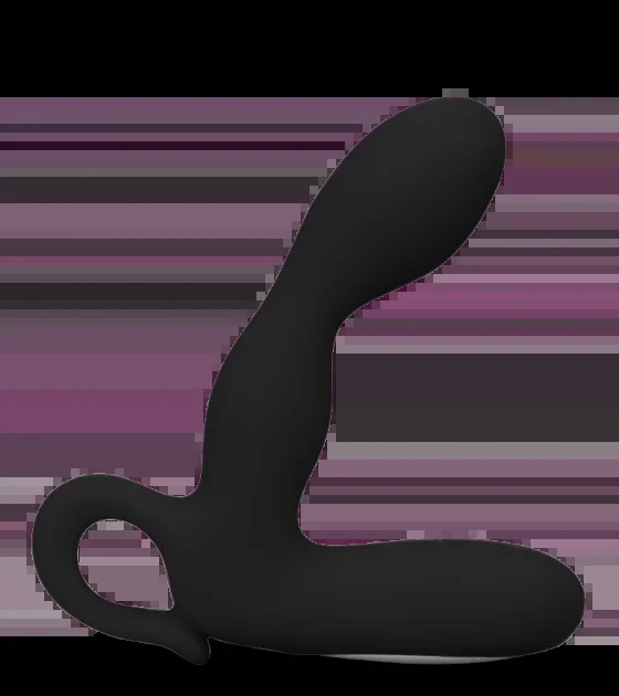 Aufladbarer Prostata-Vibrator in Schwarz, 30 Modi