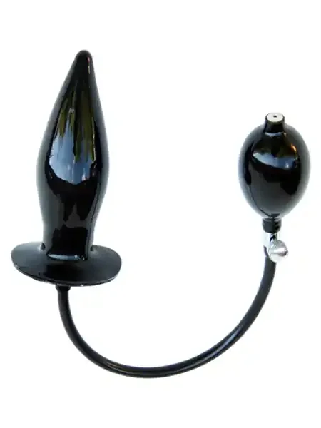Aufpumpbarer Plug aus Latex – L