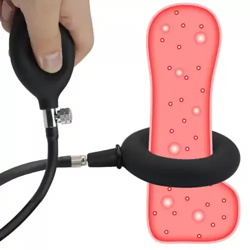 Aufpupbarer Cockring