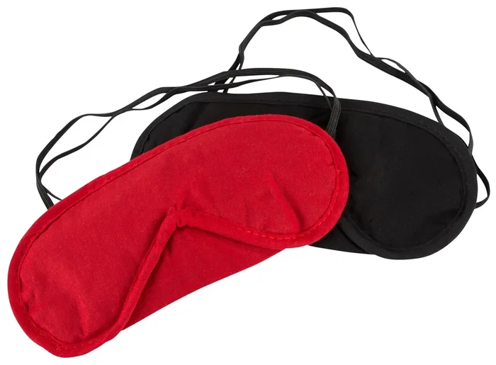 „Augenmasken“, 2 Stück in Rot und Schwarz Cottelli ACCESSOIRES