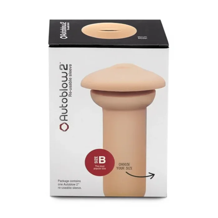 Austauschbare Hülse für Masturbator Autoblow 2 Plus XT, Mund B