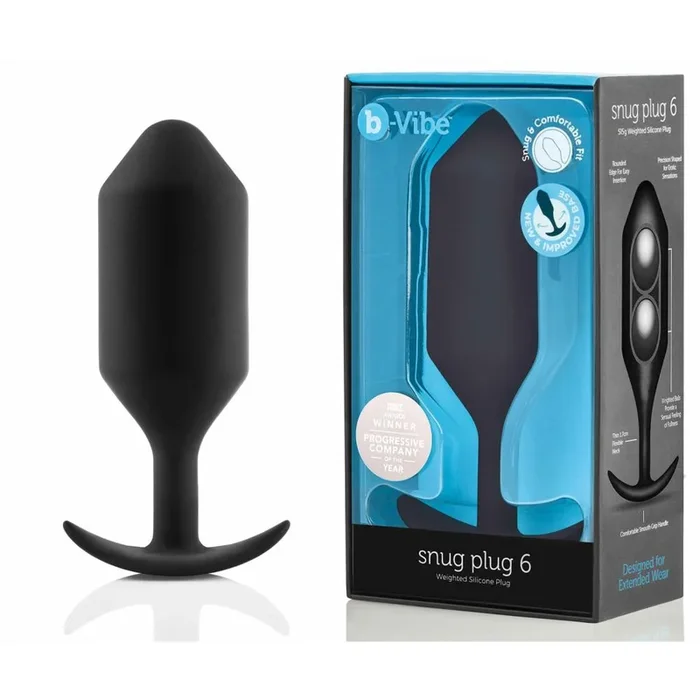 b-Vibe Snug Plug 6 Black