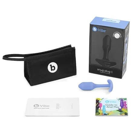 b-Vibe Weighted Snug Plug 1 – 55 g Violet