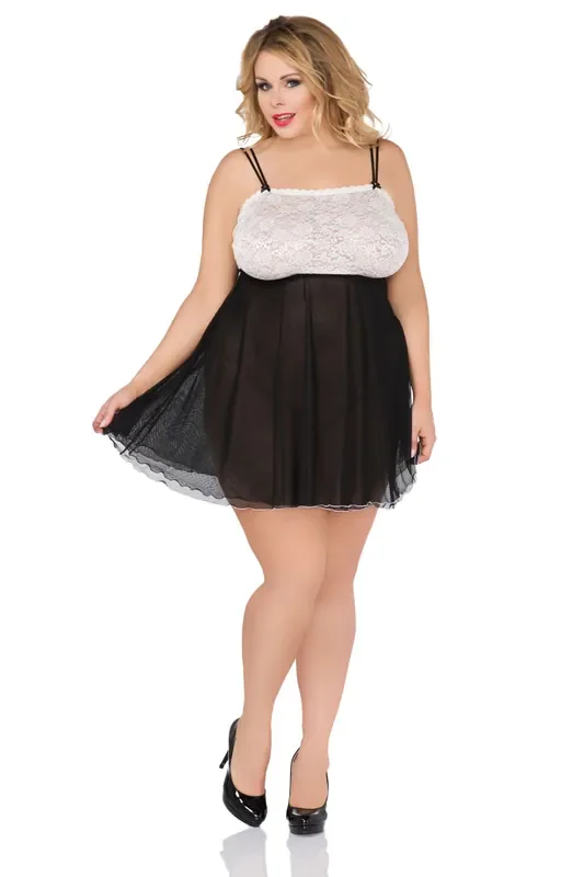Babydoll – zweifarbig