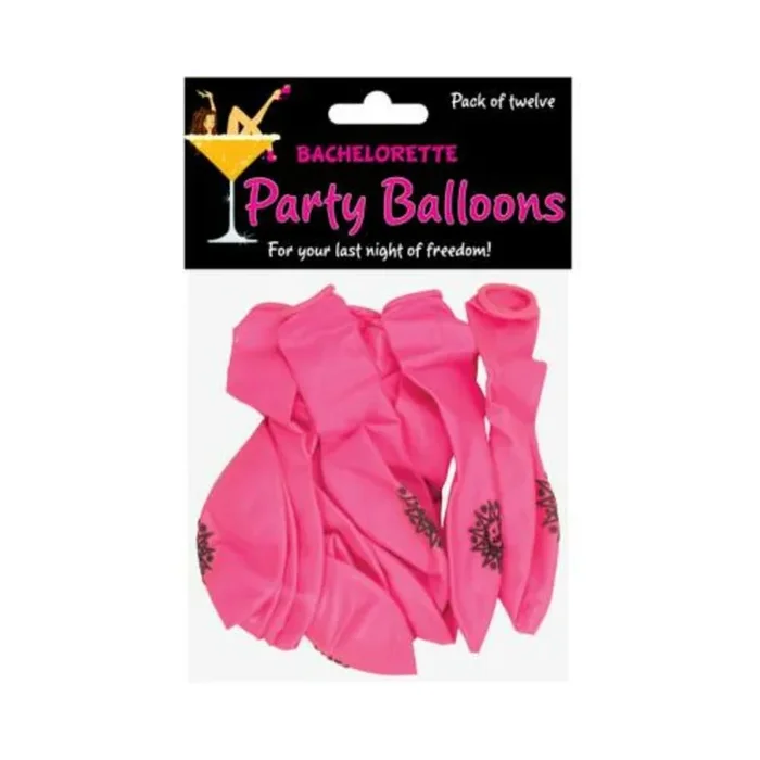 Bachelorette Party Balloons – Pack of 12