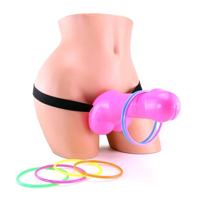 Bachelorette Party Strap-On Pecker Ring Toss