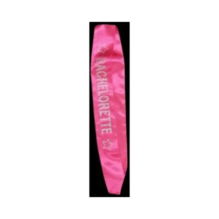 Bachelorette Sash w/Crystals – Black