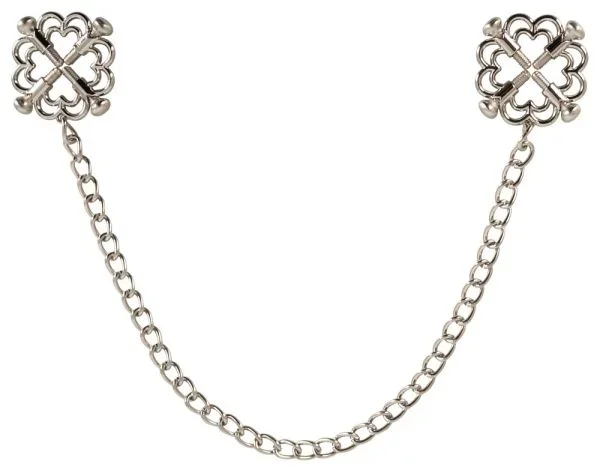Bad Kitty Schmuck-Nippelklemmen mit Kette