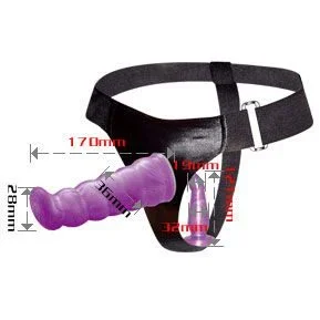 Baile – Weibliches Anal und Vaginalgeschirr Flieder G-Punkt 17 CM