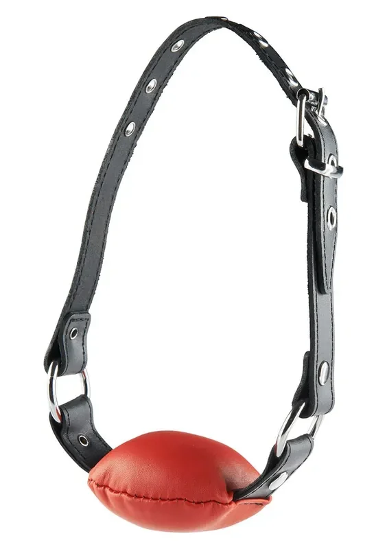 Ball Gag in Schwarz und Rot