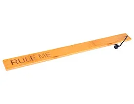BAMBOO PADDLE- RULE ME‘ ‚