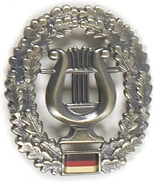 Barettabzeichen ‘orig. Bw Musikkorps‘