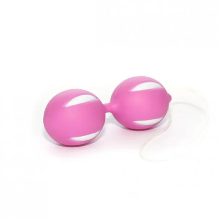 Ben Wa Orgasmus-Kugeln – Pink/Weiß