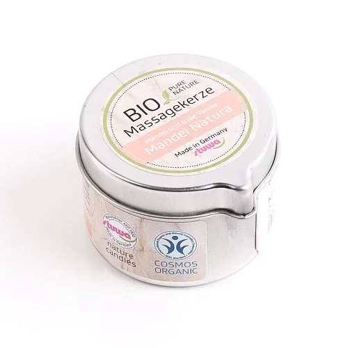Bio Massagekerze Mandel Natura
