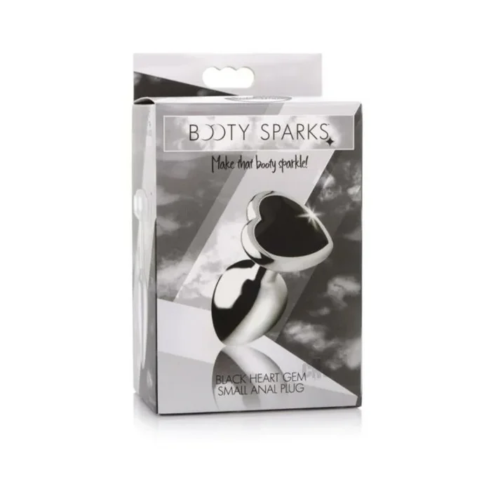 Black Heart Gem Anal Plug – Small