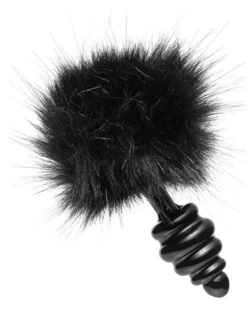 Black Metal Bunny Tail