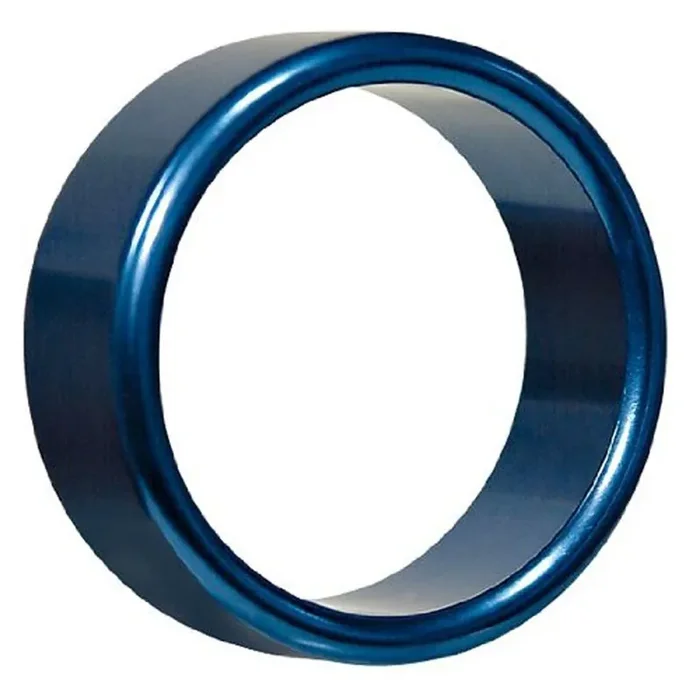 Blauer Aluminium Penisring