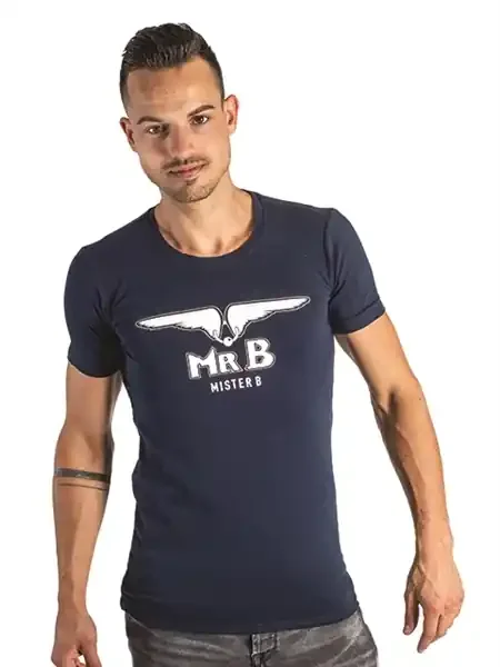 Blaues T-Shirt