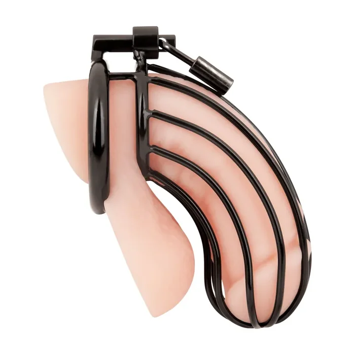 Blueline – Prisoner Cock Cage Black