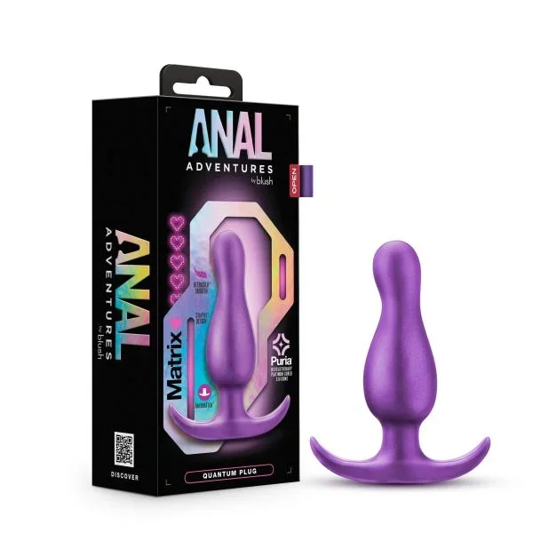 Blush Anal Adventures Matrix Quantum Plug – Purple