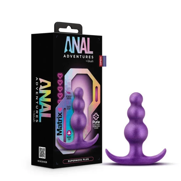 Blush Anal Adventures Matrix Supernova Plug – Purple
