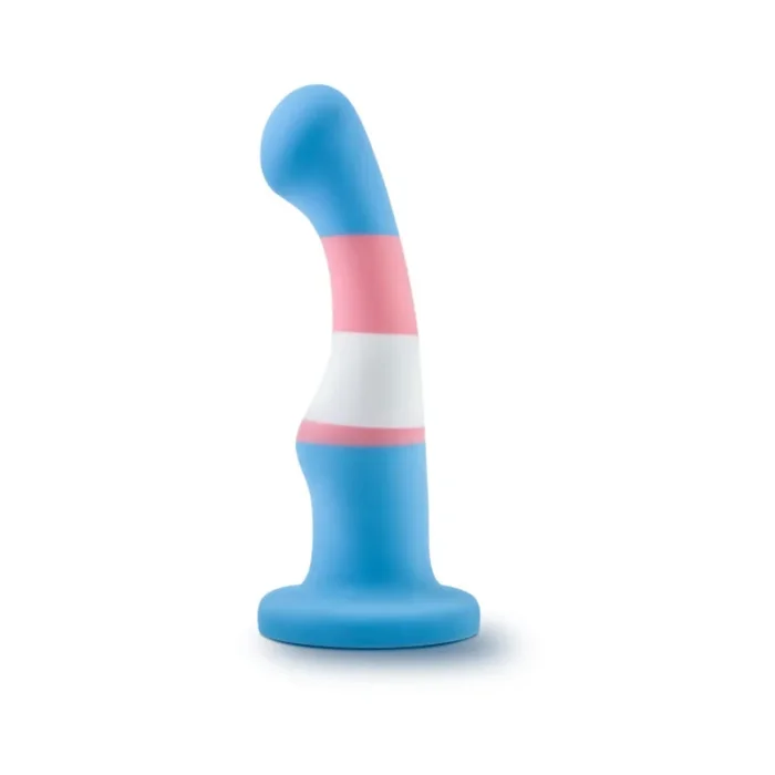 Blush Avant P2 Transgender Pride Silicone Dong – True Blue