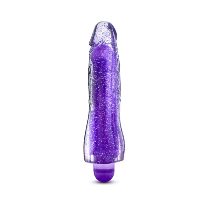 Blush Glow Dicks Glitter Vibrator Molly – Purple