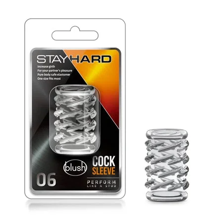 Blush Stay Hard Cock Sleeve 06 – Clear