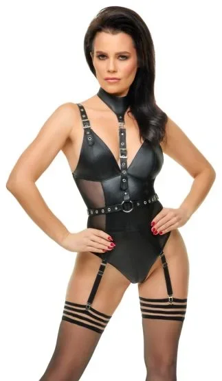 Body aus Leder XS