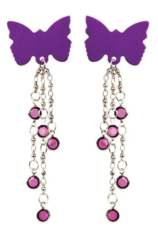 Body Charms Butterfly in Purple